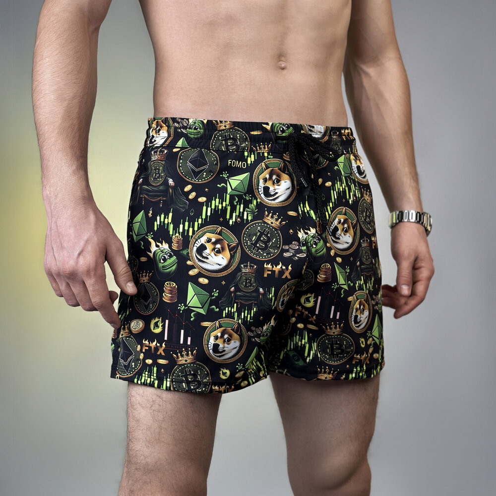 Плавательные шорты мужские Pobedov Pool day Kripta