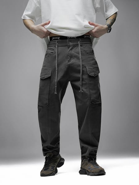 Брюки карго BEZET Thorn темний сірий