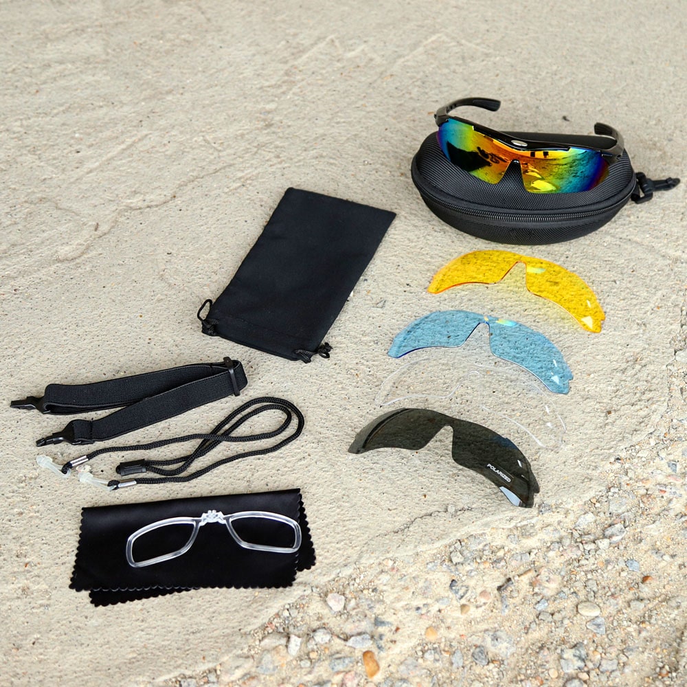 Окуляри тактичні Camotec Tac чорний KOMBAT