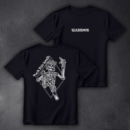 Футболка Warrior 04 черная We feel