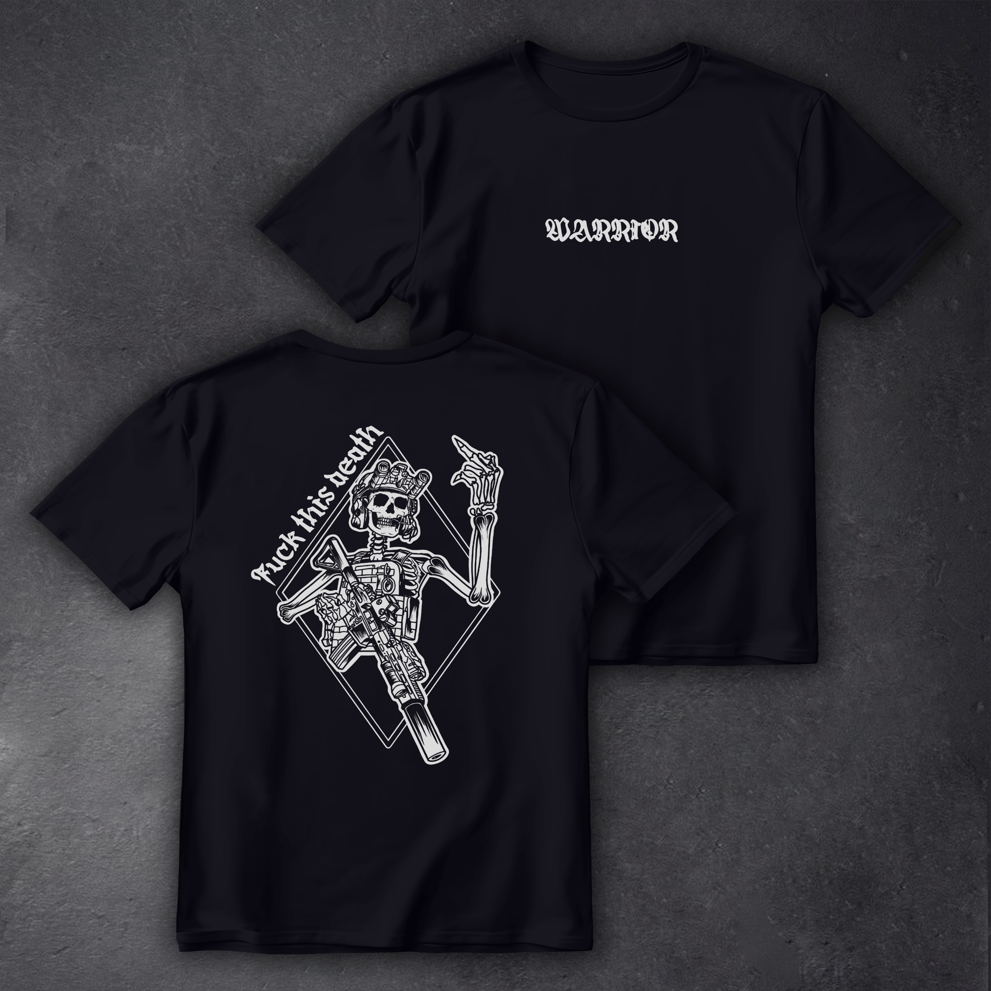 Футболка Warrior 04 чорна We feel