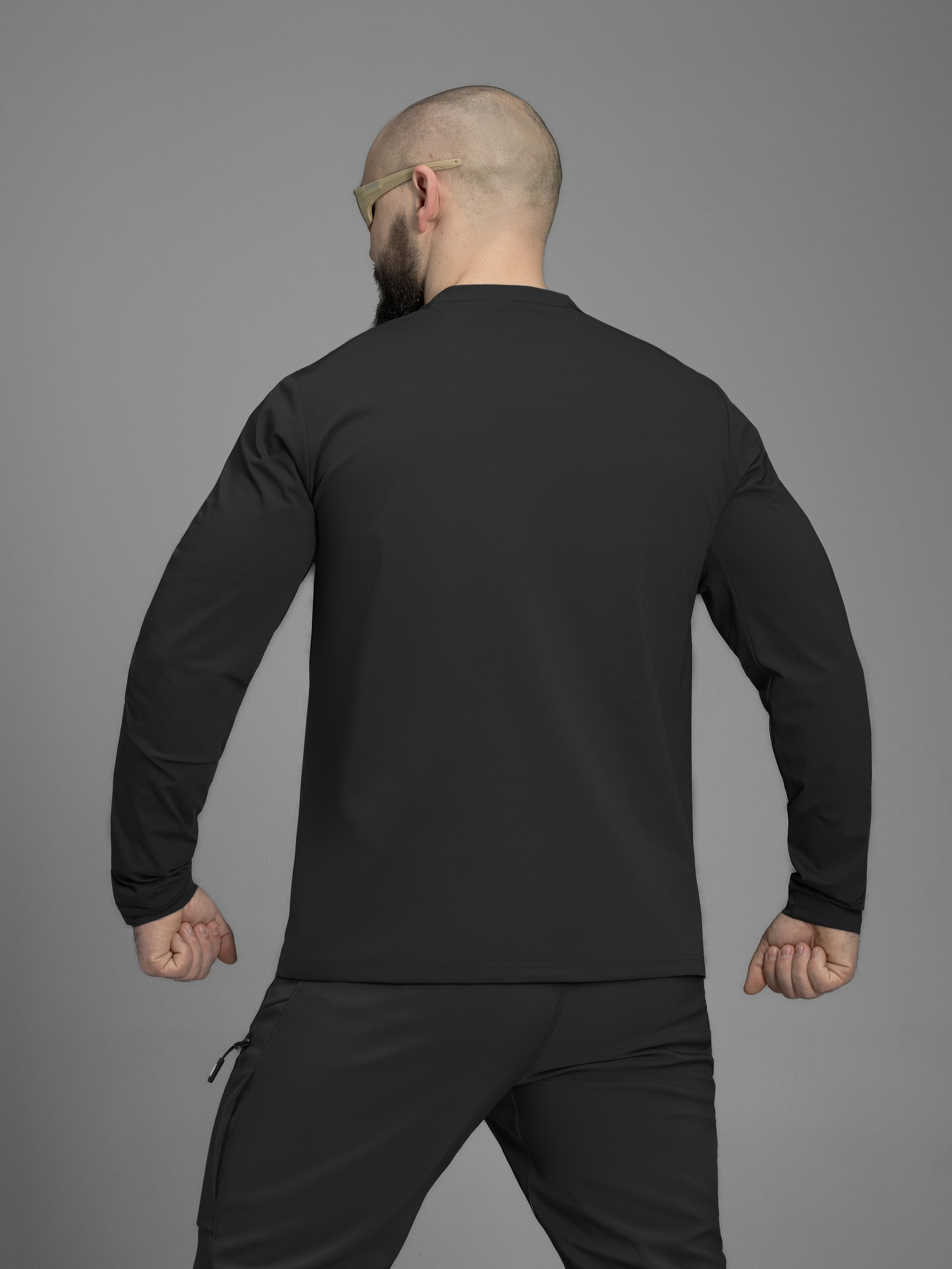 Кофта BEZET ActiveFlex чорний - Фото 4