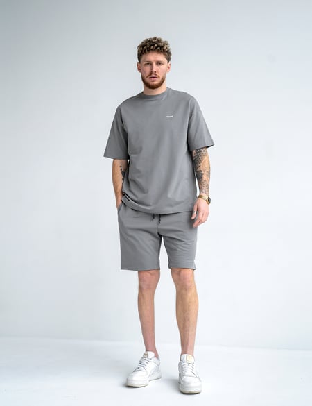 Чоловічий літній костюм Teamv OVERSIZE Lite Сірий