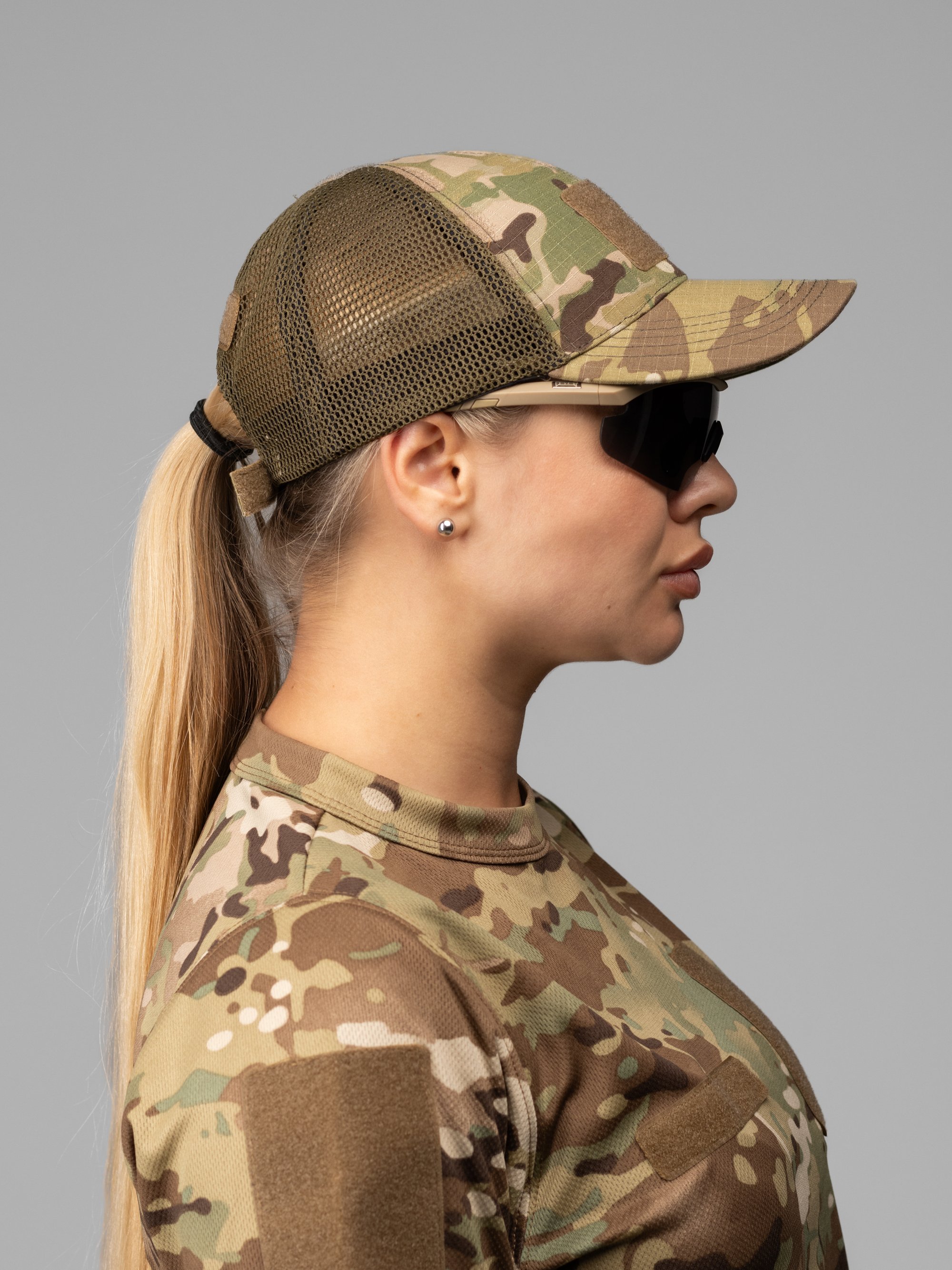 Бейсболка тактична жіноча BEZET Ranger мультикам - Фото 3