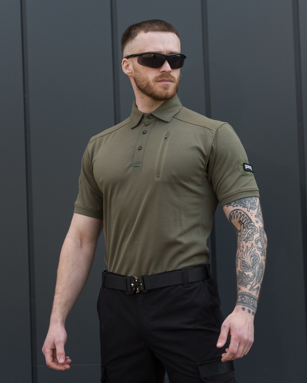 Футболка поло тактична BEZET хакі