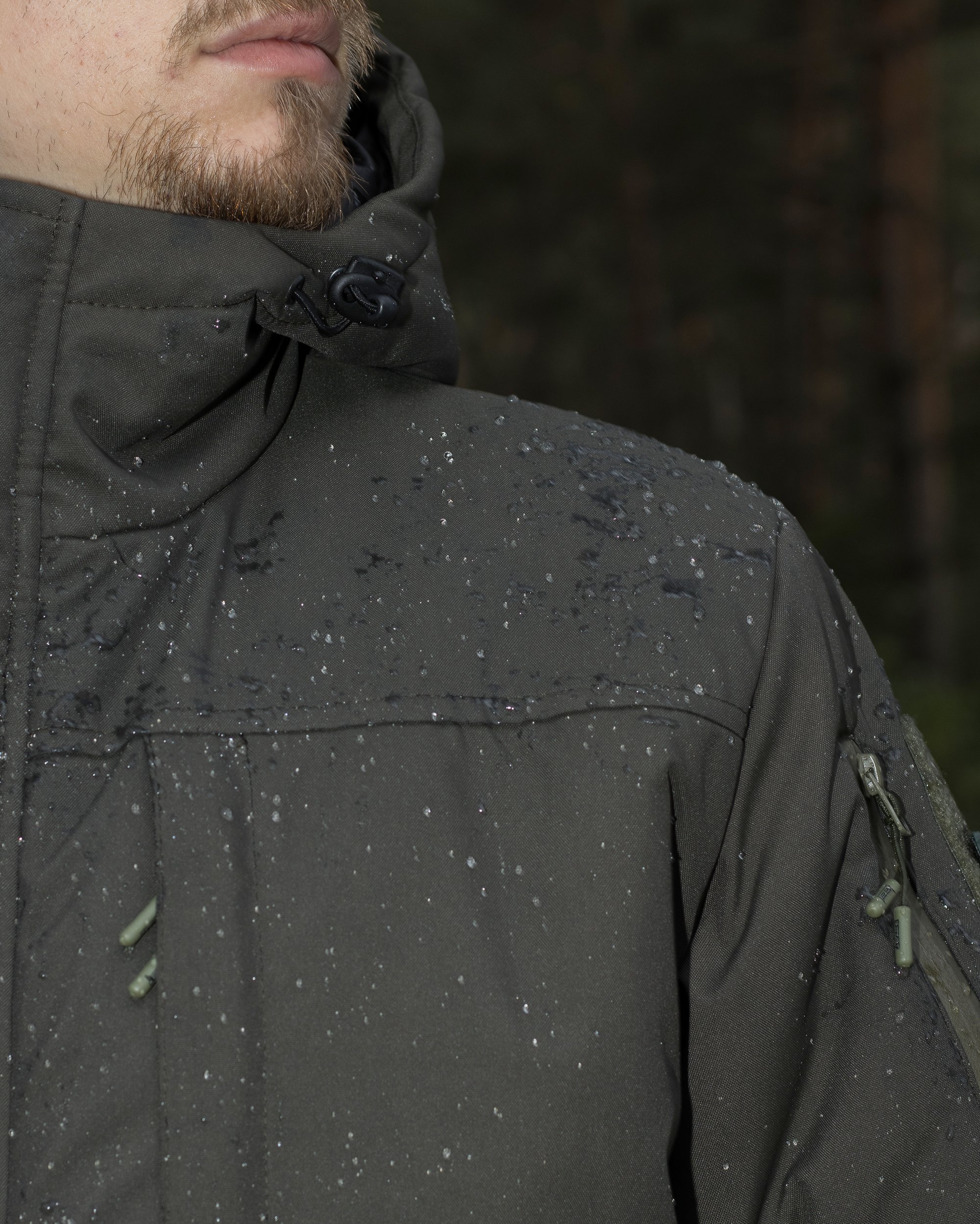 Куртка тактична зимова BEZET SnowPatrol хакі - Фото 32