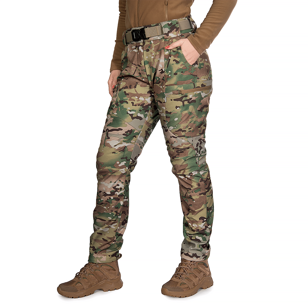 Штани Camotec Pani SoftShell 2.0 камуфляж KOMBAT