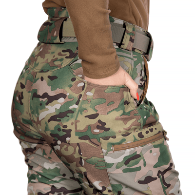 Штани Camotec Pani SoftShell 2.0 камуфляж KOMBAT - Фото 4