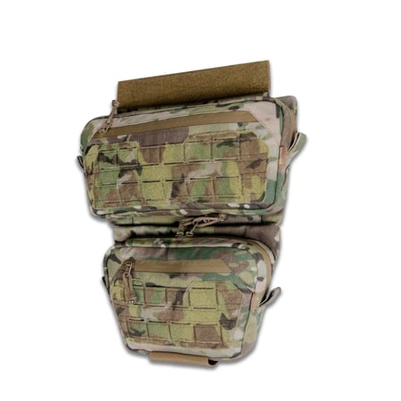 Комплект (захист живота + сумка) Militex Cordura original USA Мультикам розмір (M) KIBORG