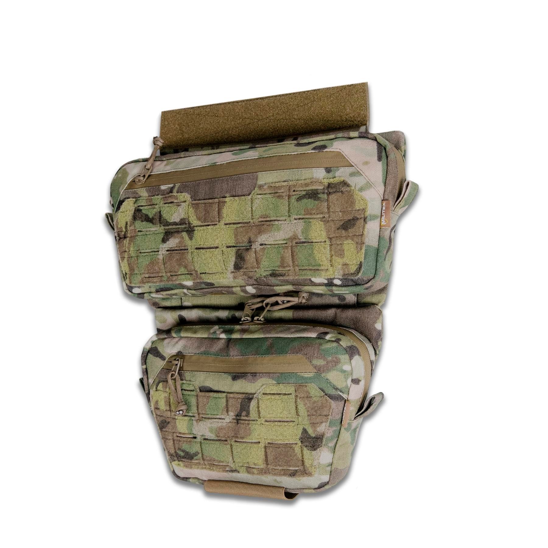 Комплект (захист живота + сумка) Militex Cordura original USA Мультикам розмір (M) KIBORG