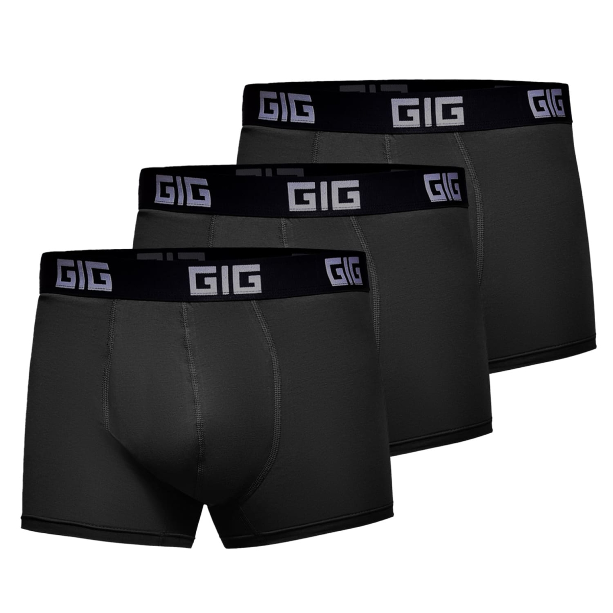 Комплект трусів Dynamic. Колір Чорний, 3 шт GIG MILITARY