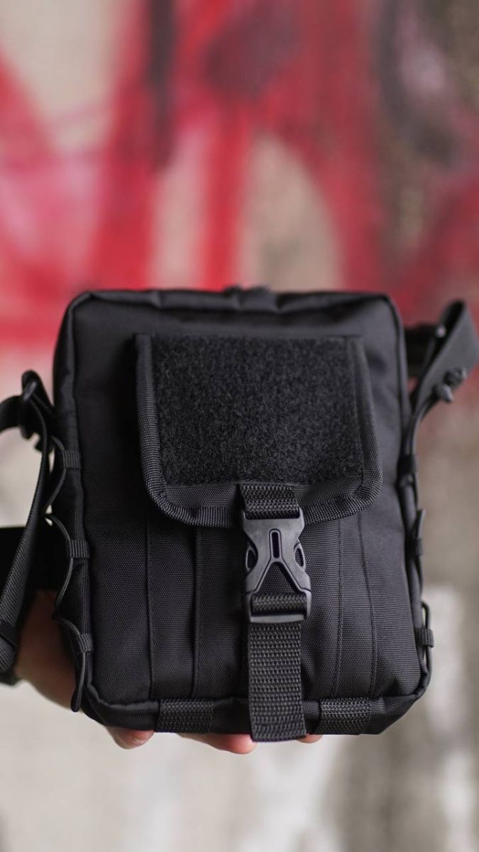 Сумка через плече Turkul, Чорна AVGear - Фото 11