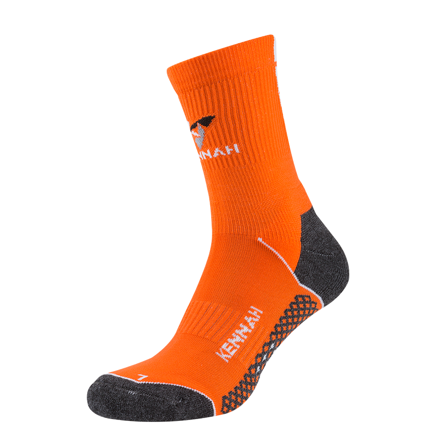 Шкарпетки чоловічі спортивні компресійні мультиспорт, KENNAH, помаранчевий MansSet