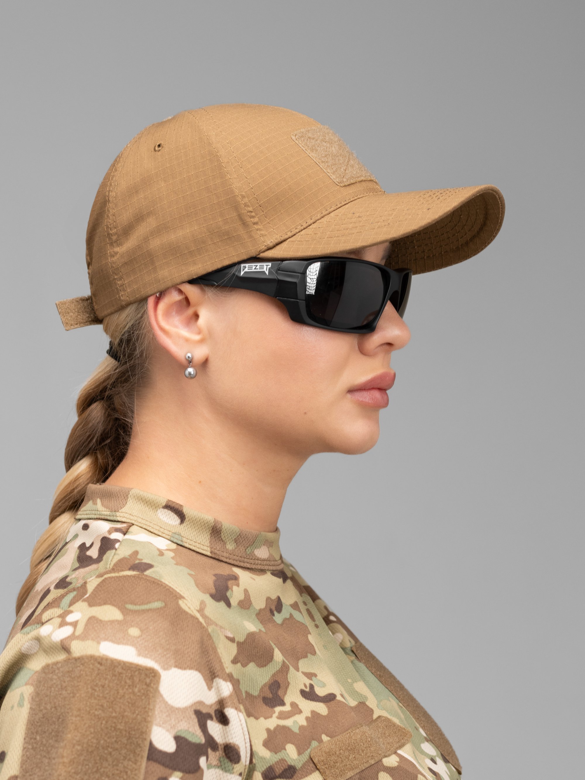 Бейсболка тактична жіноча BEZET койот - Фото 4