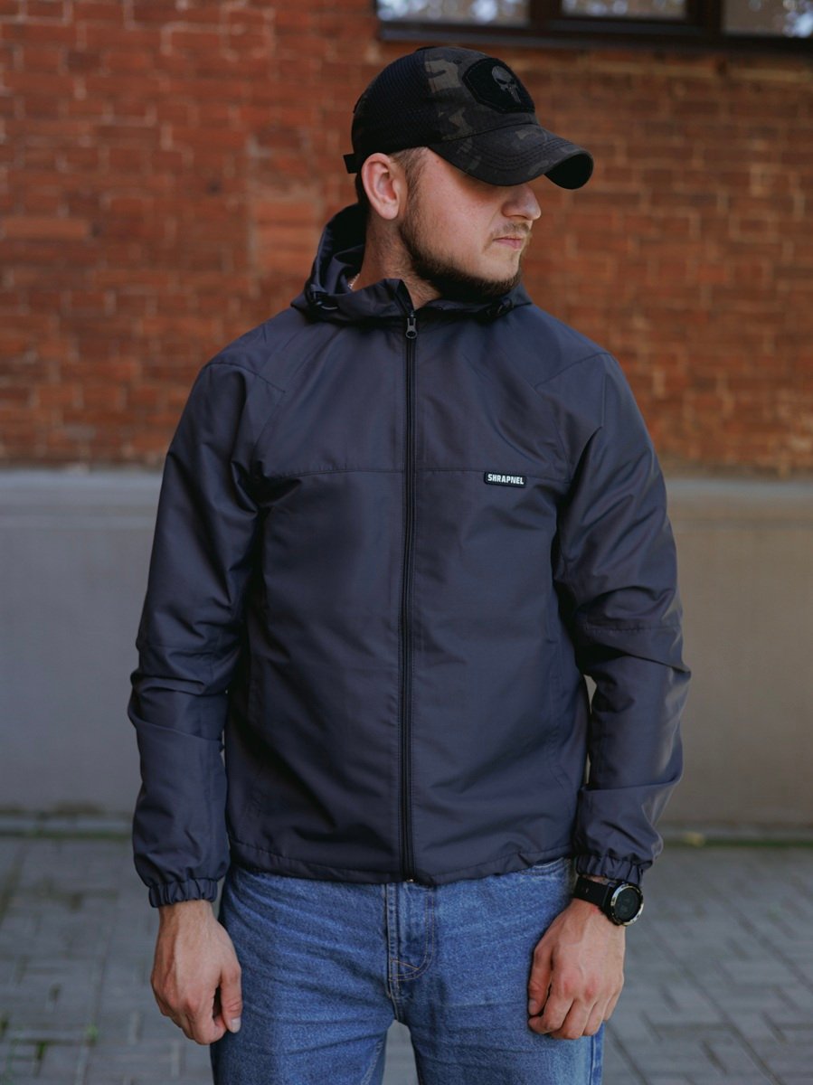 Куртка Troublemaker графіт, вітровка Shrapnel