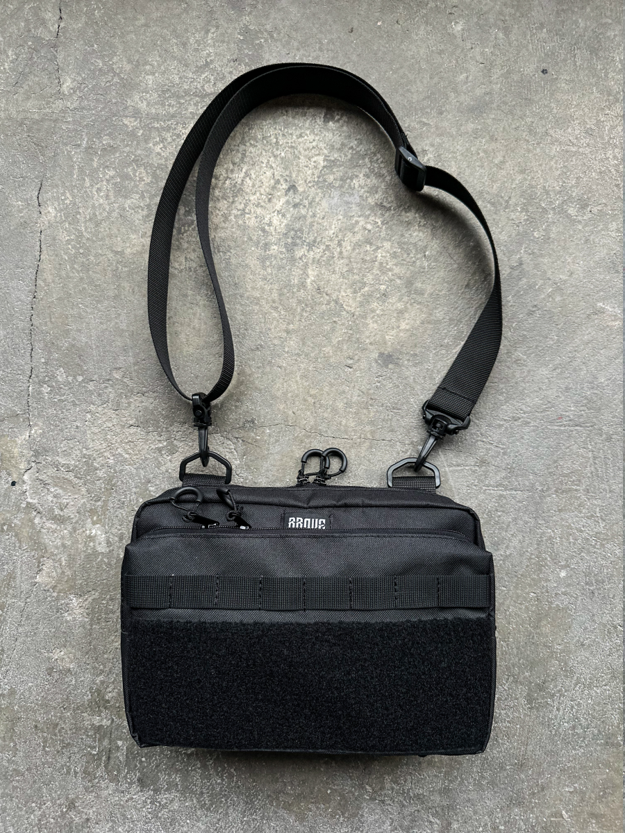 Сумка Х7 Чорна Stay Brave