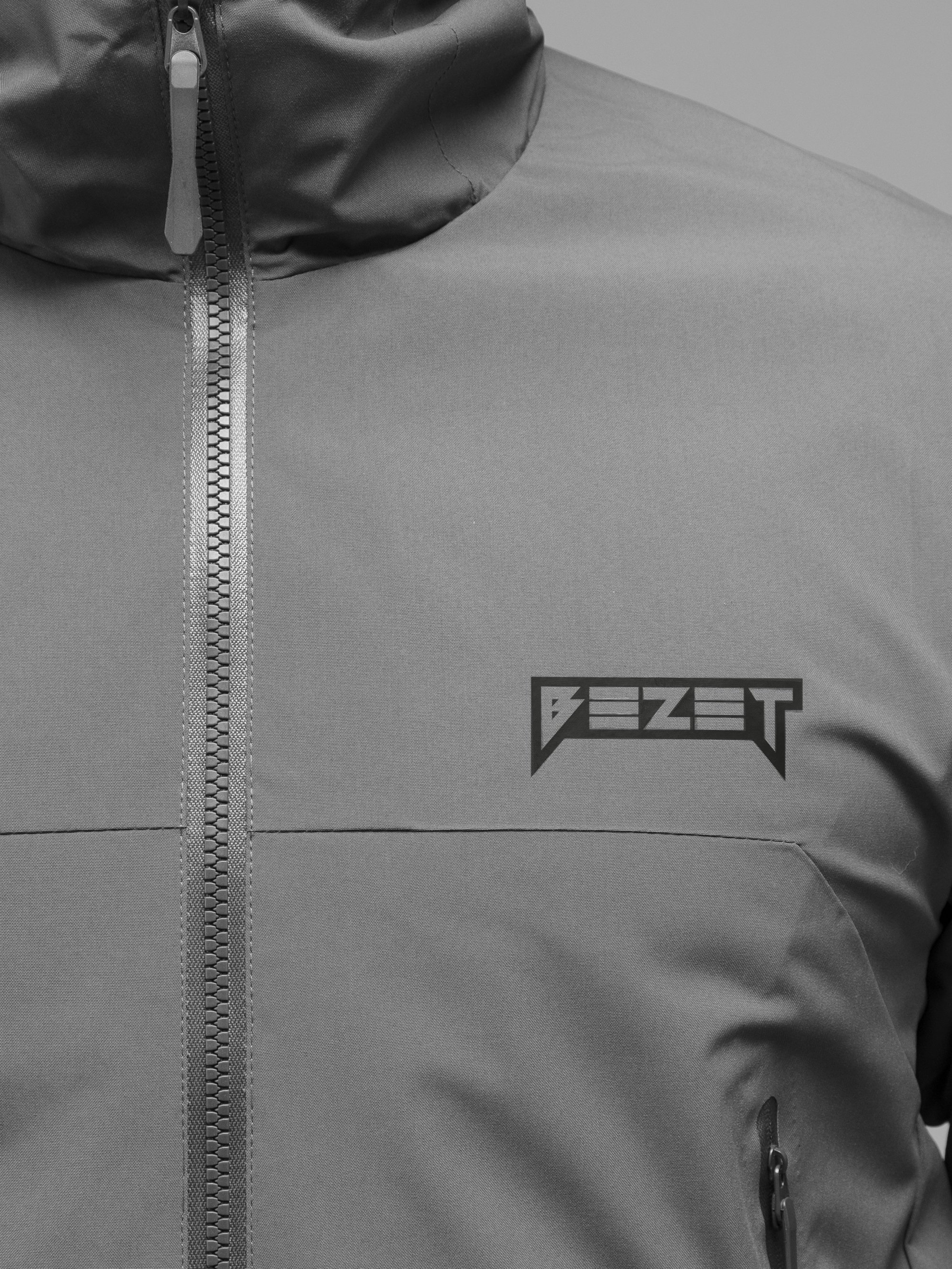 Куртка жіноча вітрівка BEZET WindBreaker сірий - Фото 10