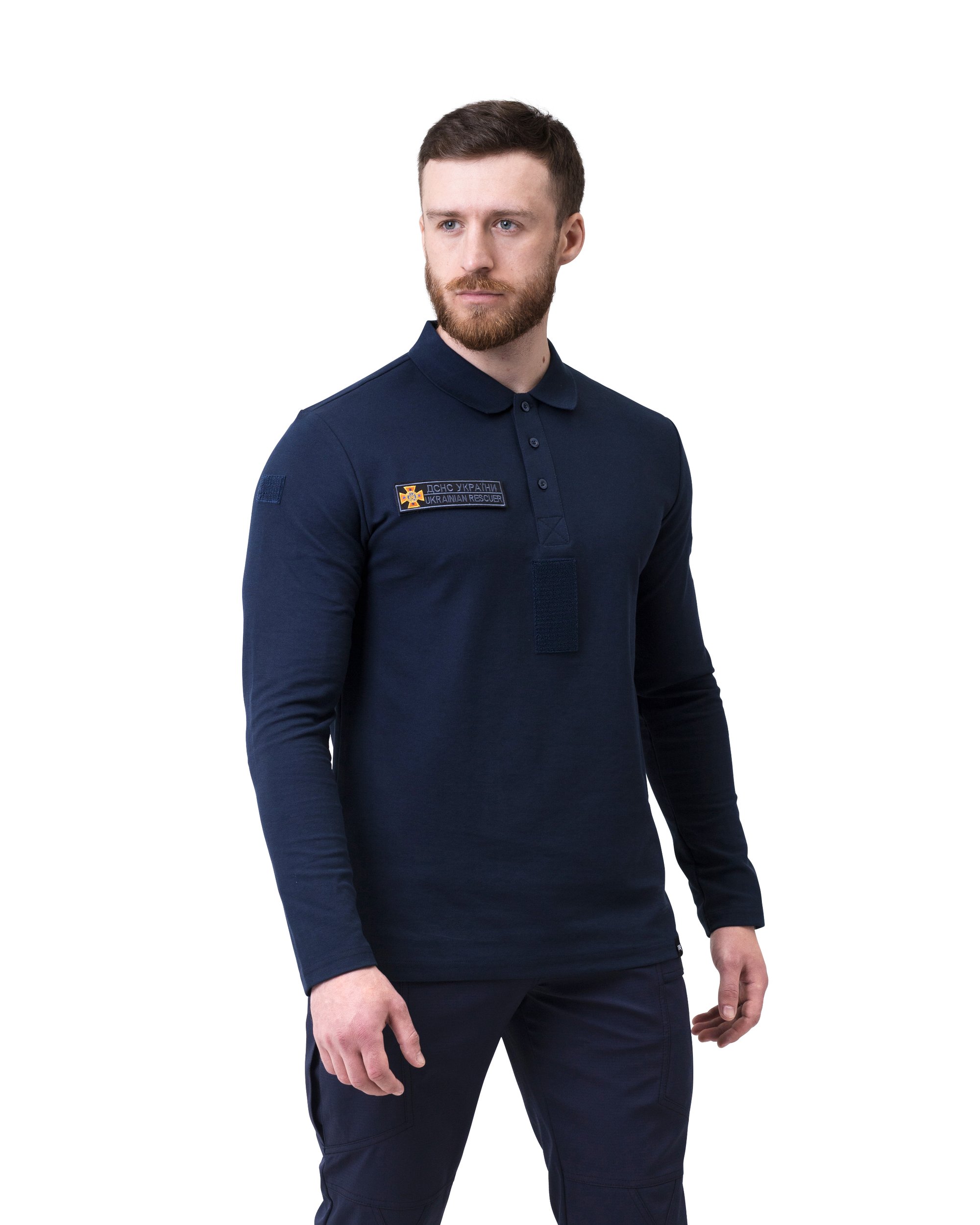 Лонгслів тактичний ДСНС BEZET синій