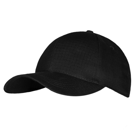 Бейсболка Camotec New Fix Rip-Stop Teflon Чорний KOMBAT