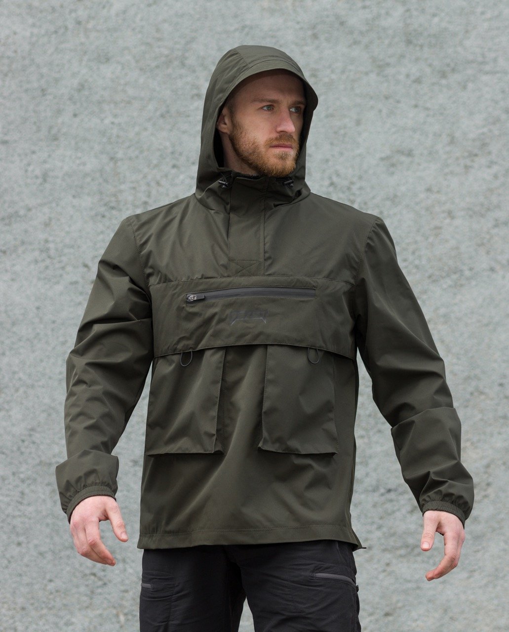 Анорак BEZET Паркур хакі - Фото 2