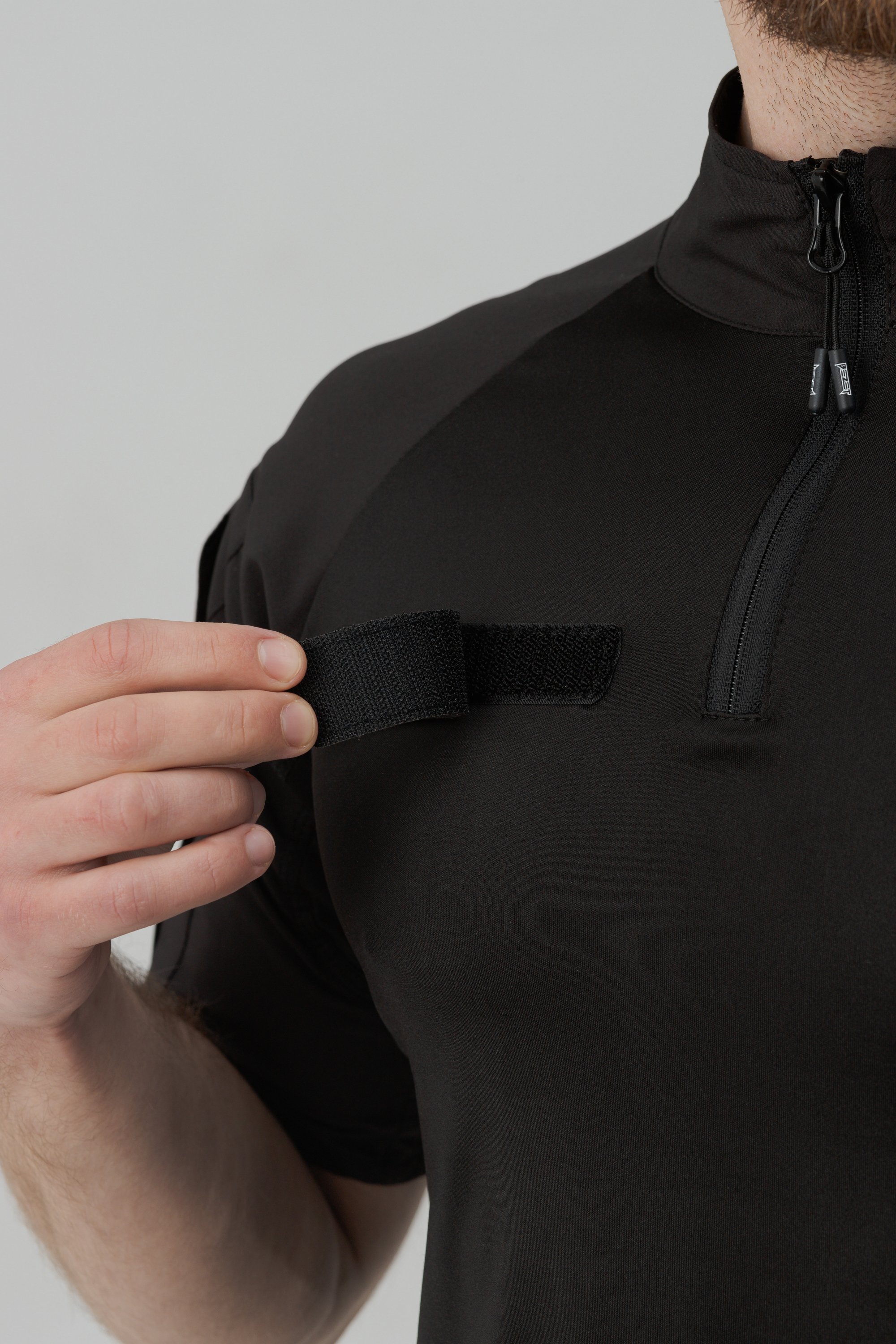 Футболка тактична чоловіча BEZET Combat чорний - Фото 12