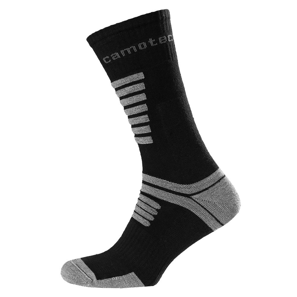 Шкарпетки Camotec Merino Long Чорний KOMBAT