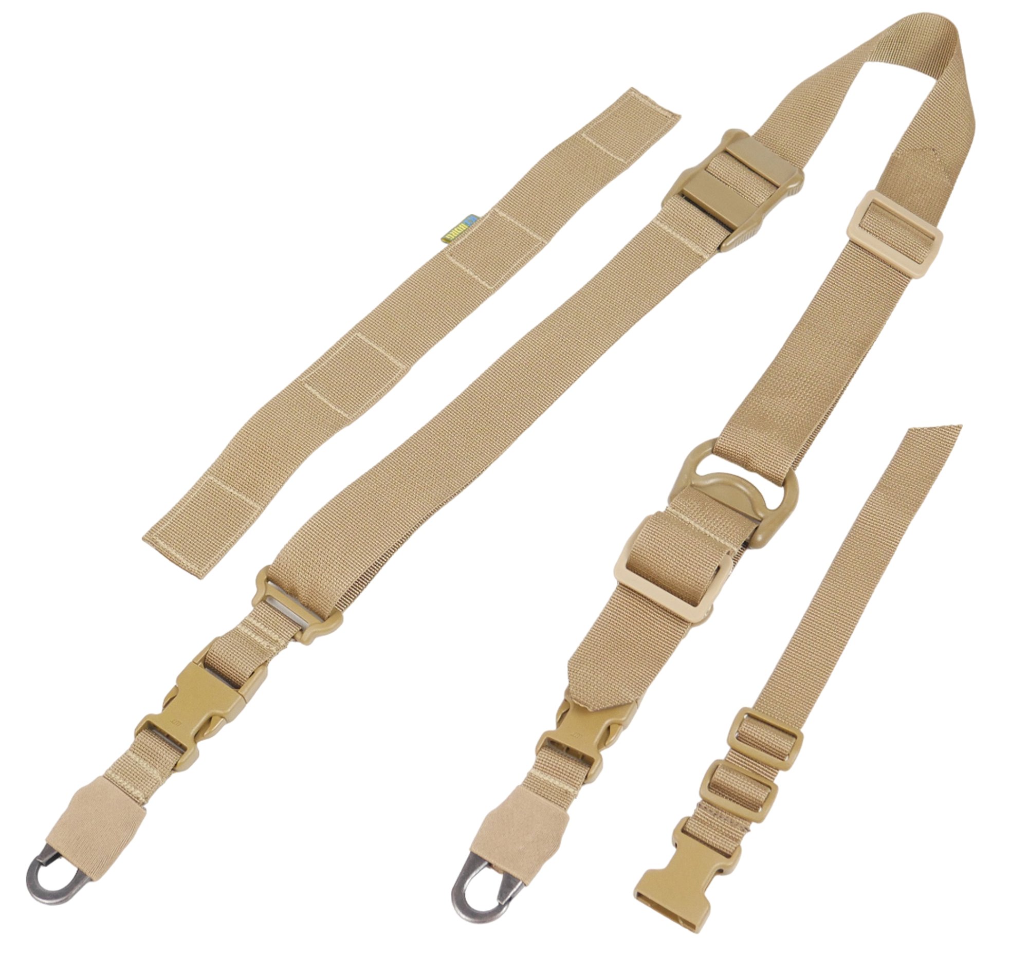 Ремінь 2-точковий Kiborg G-2 з системою швидкого регулювання Triple-X (Койот) KIBORG