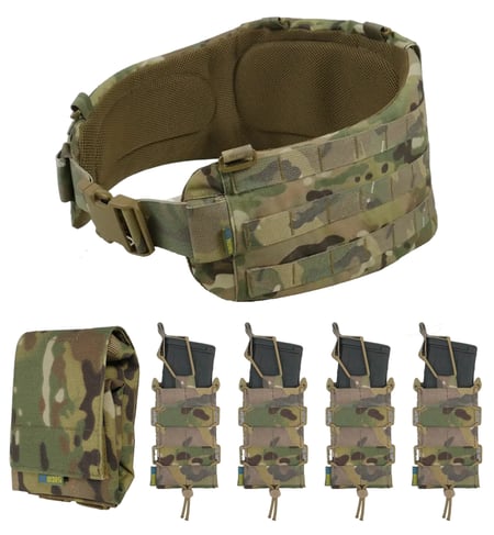 Набор Пояс РПС мультикам Kiborg R-1 GEN.2 (L) + подсумки KIBORG