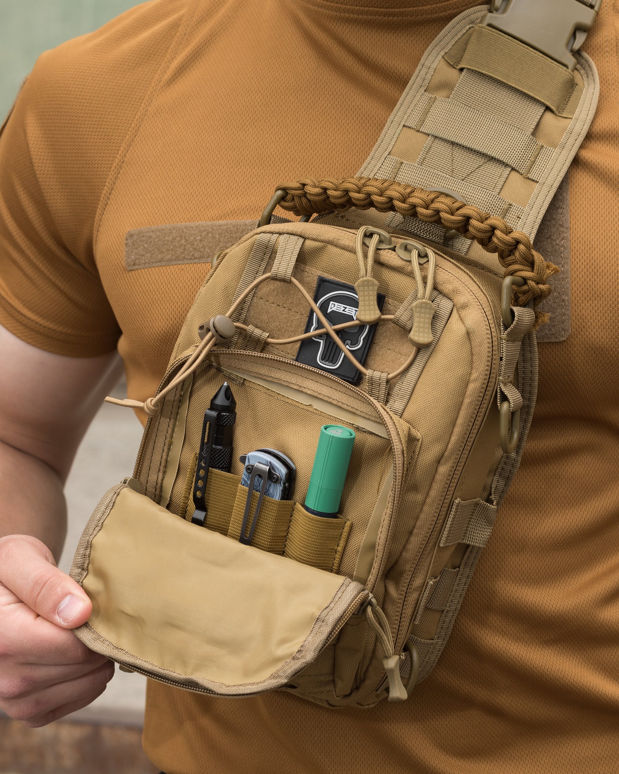 Месенджер BEZET Конвой 2.0 пісочний