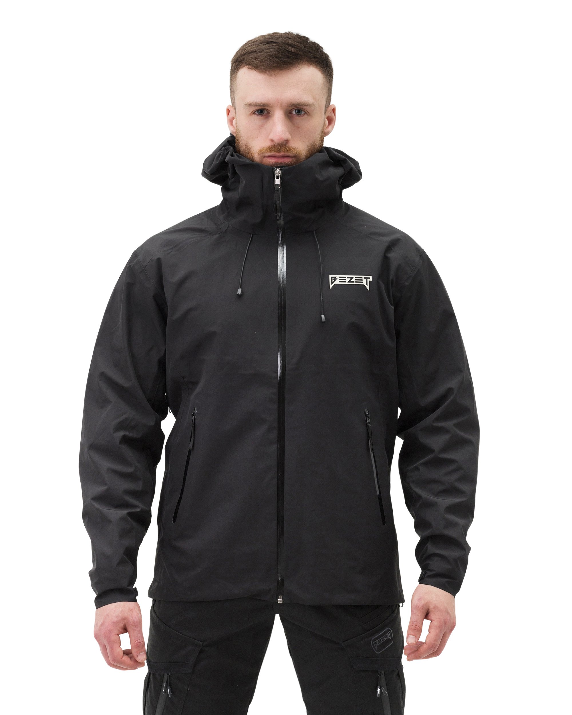 Куртка вітрівка BEZET ShieldTech чорний