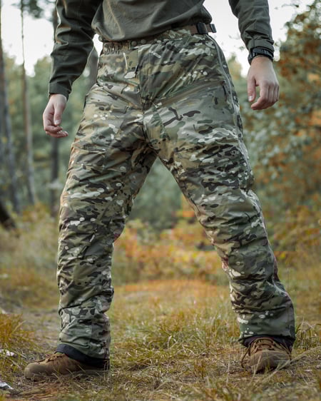 Штаны тактические теплые BEZET PolarGuard мультикам
