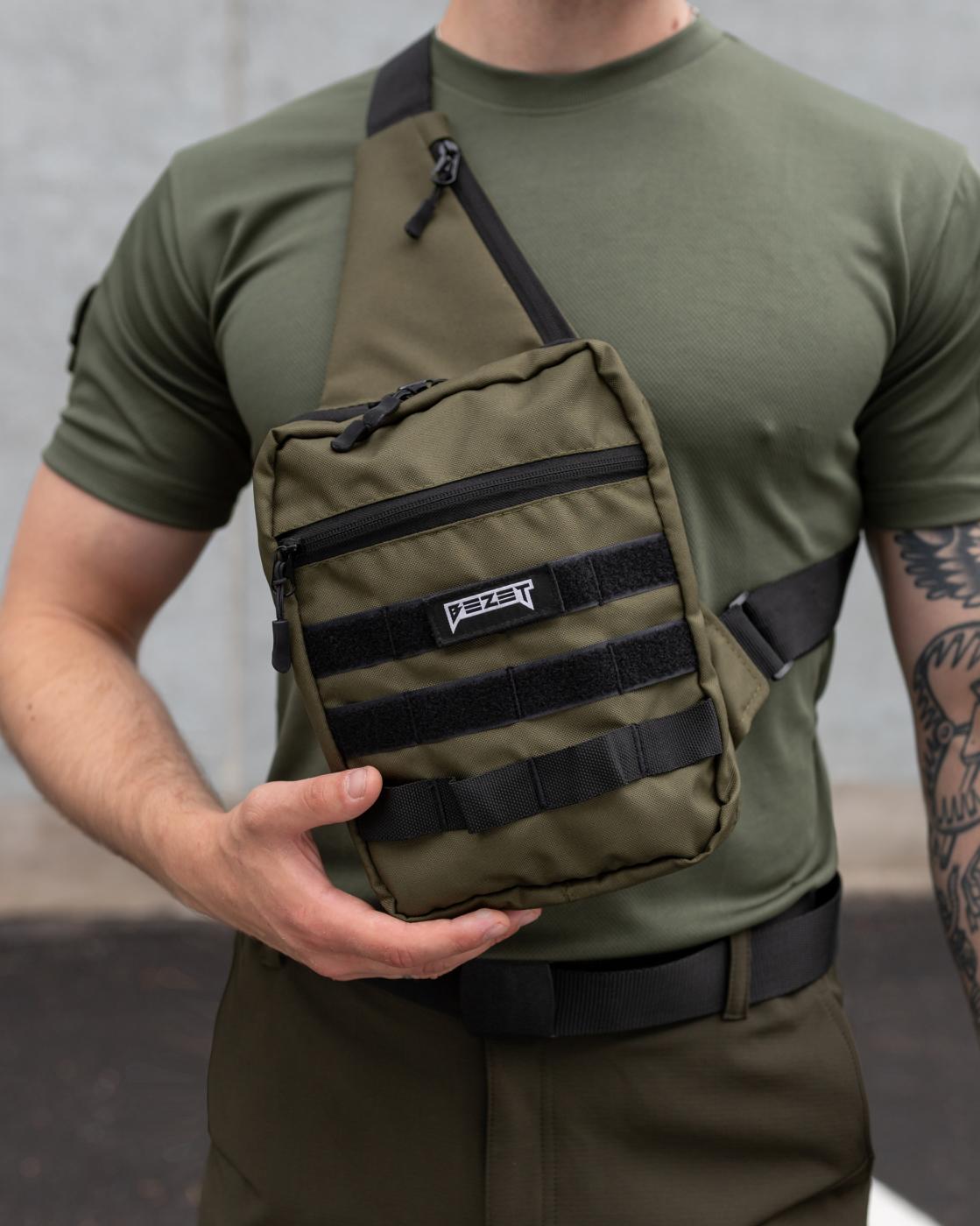 Мессенджер BEZET Shooter хаки