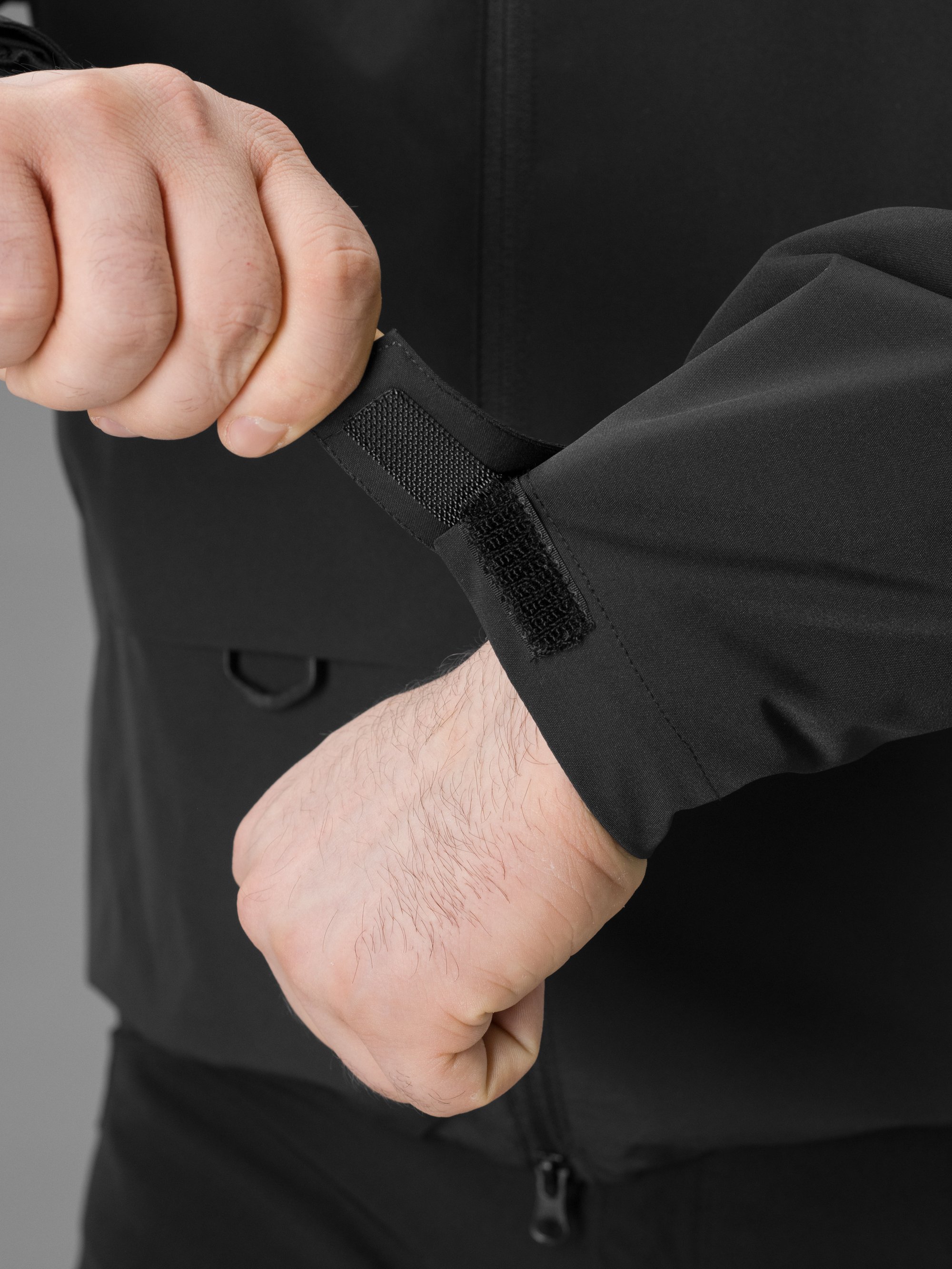 Куртка вітрівка BEZET Trail чорний - Фото 25