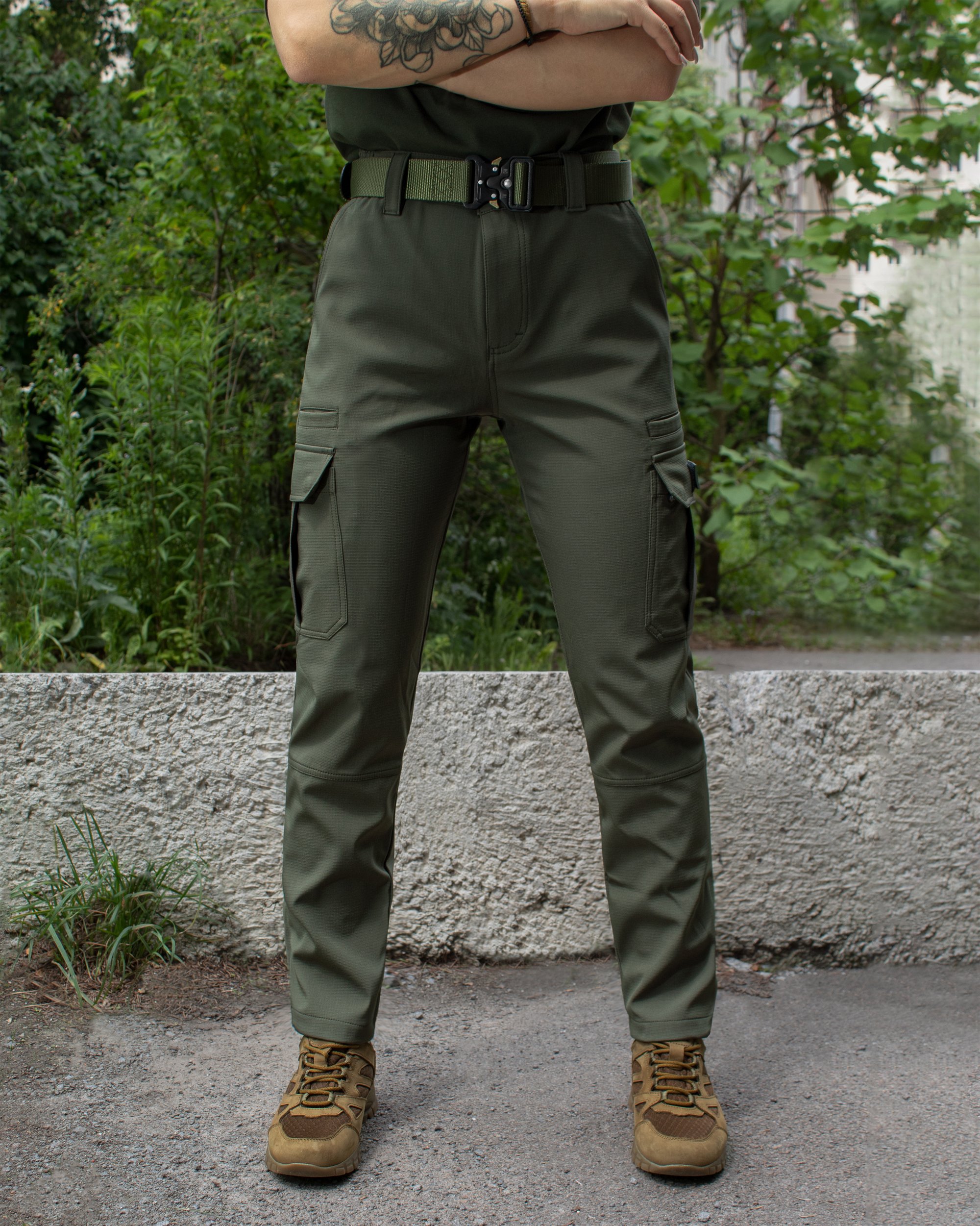 Женские брюки карго тактические BEZET Basic хаки