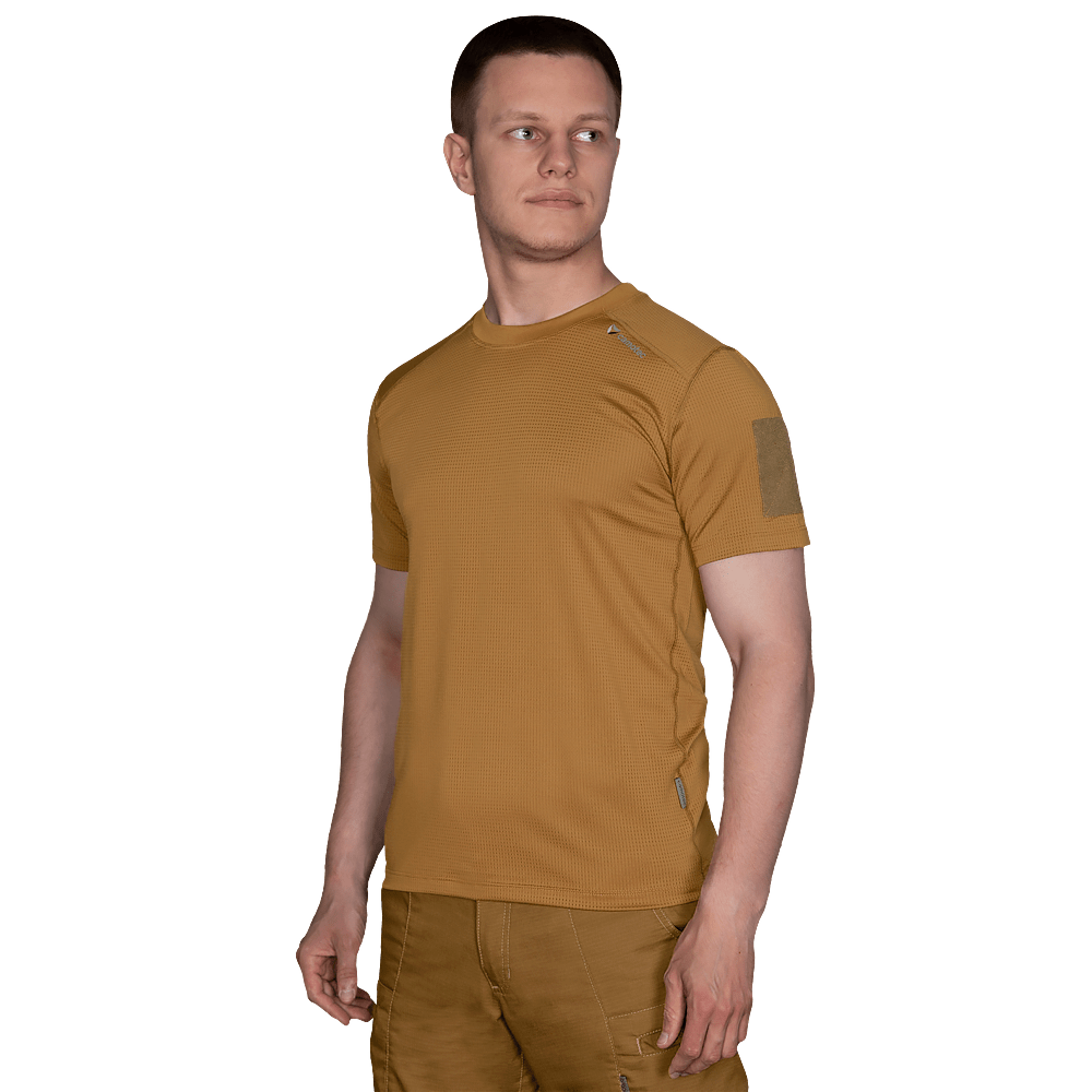 Футболка Camotec CM Chiton Patrol Grid Койот KOMBAT