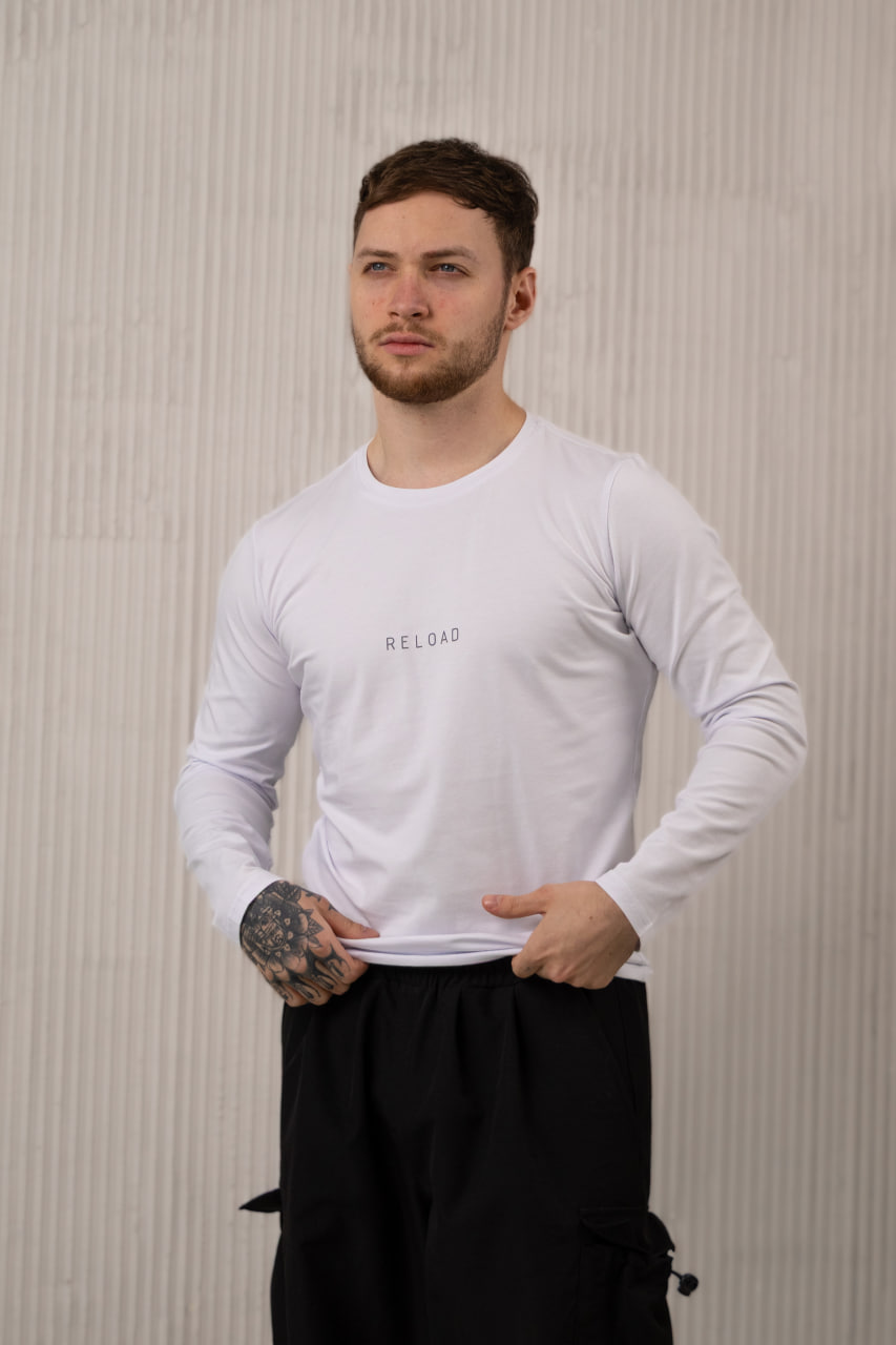 Лонгслив Reload - Rove, белый