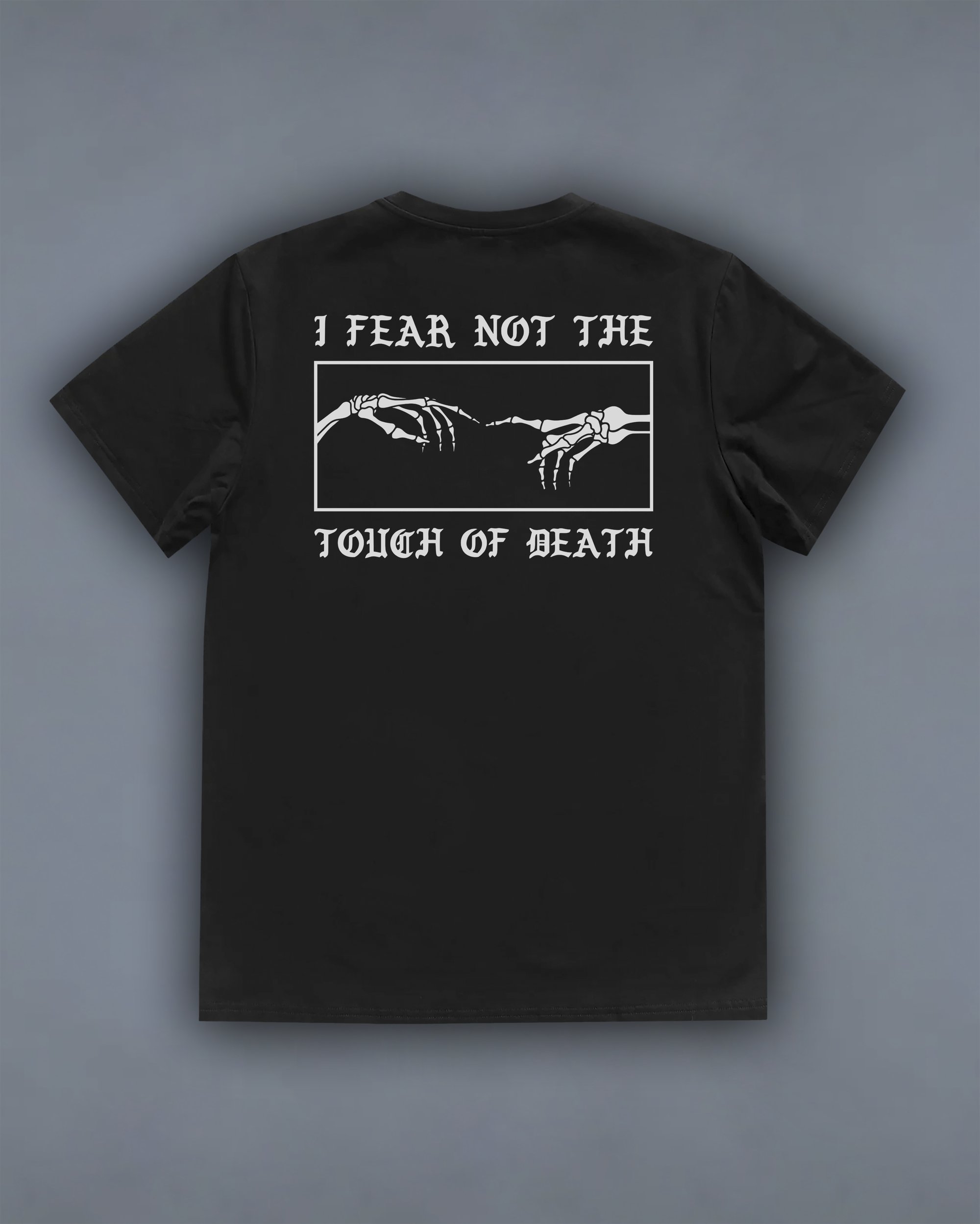 Футболка з принтом Touch Of Death чорна We feel