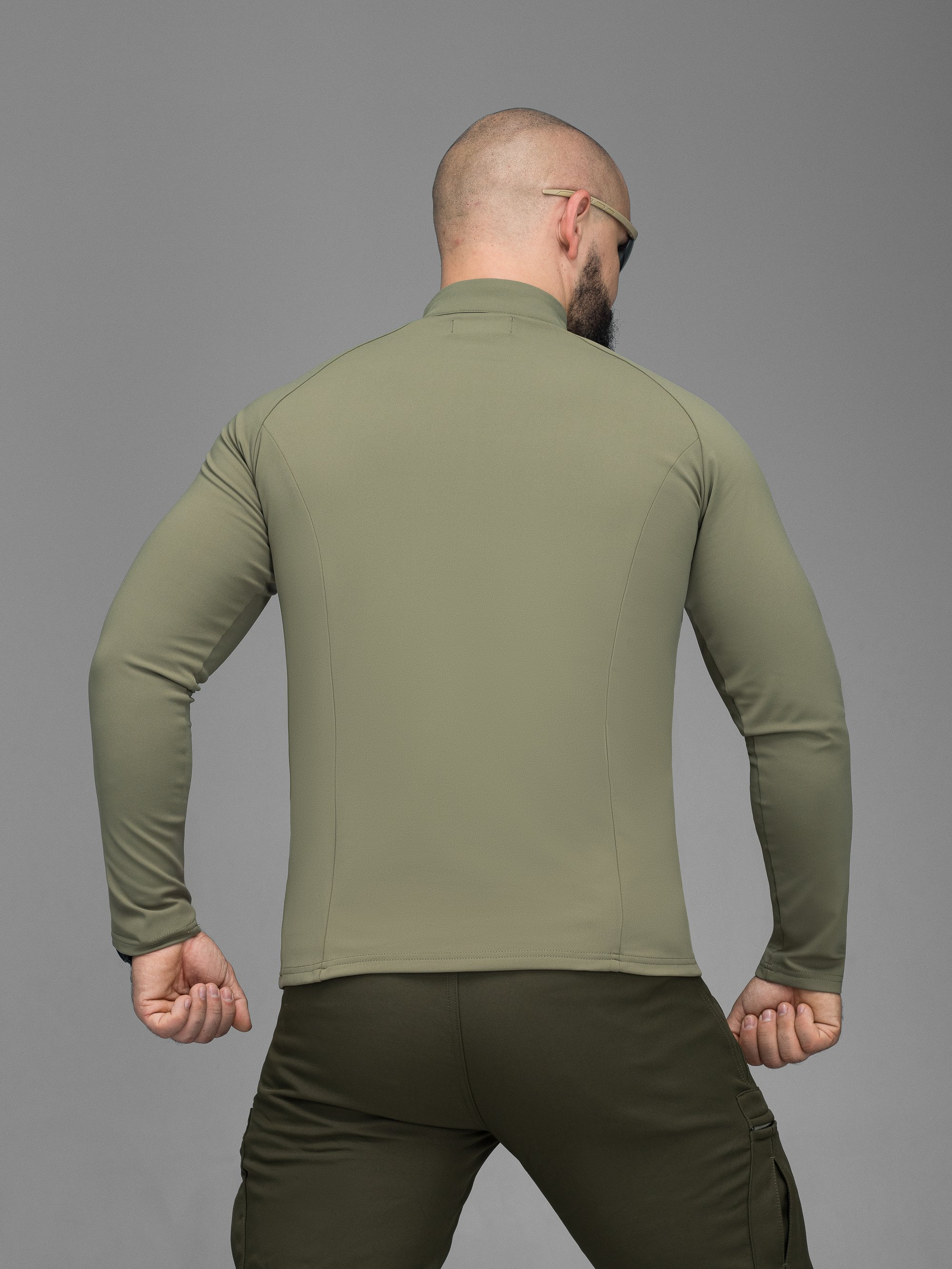 Кофта BEZET Active хакі - Фото 11