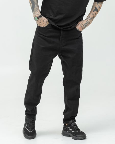 Чорні джинси базові BEZET Wide