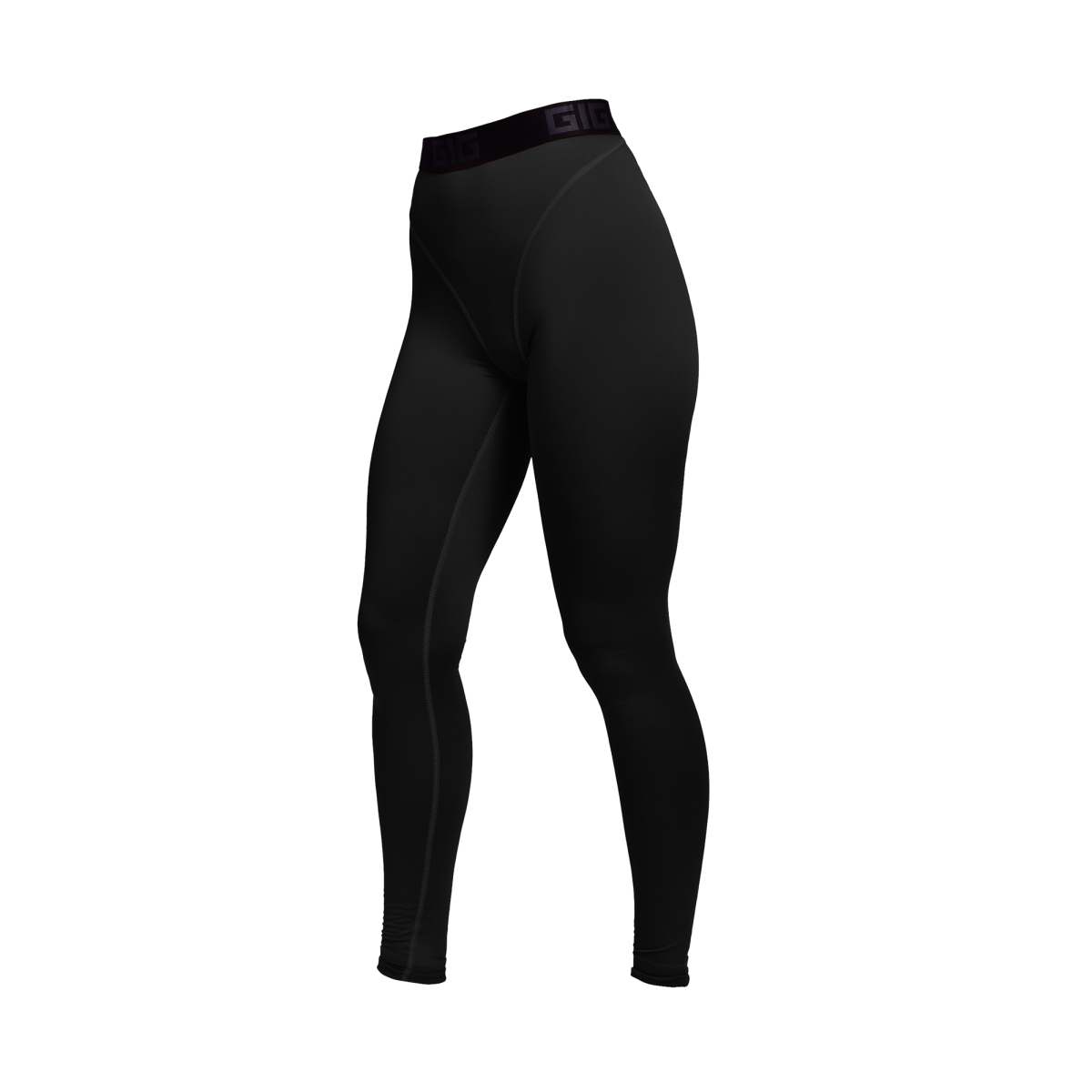 Женские термоштаны GigMilitary IceFox Level 1, из тканин Thermo line. Черный