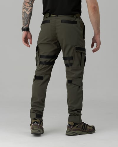 Штани карго BEZET Aggressive хакі - Фото 4