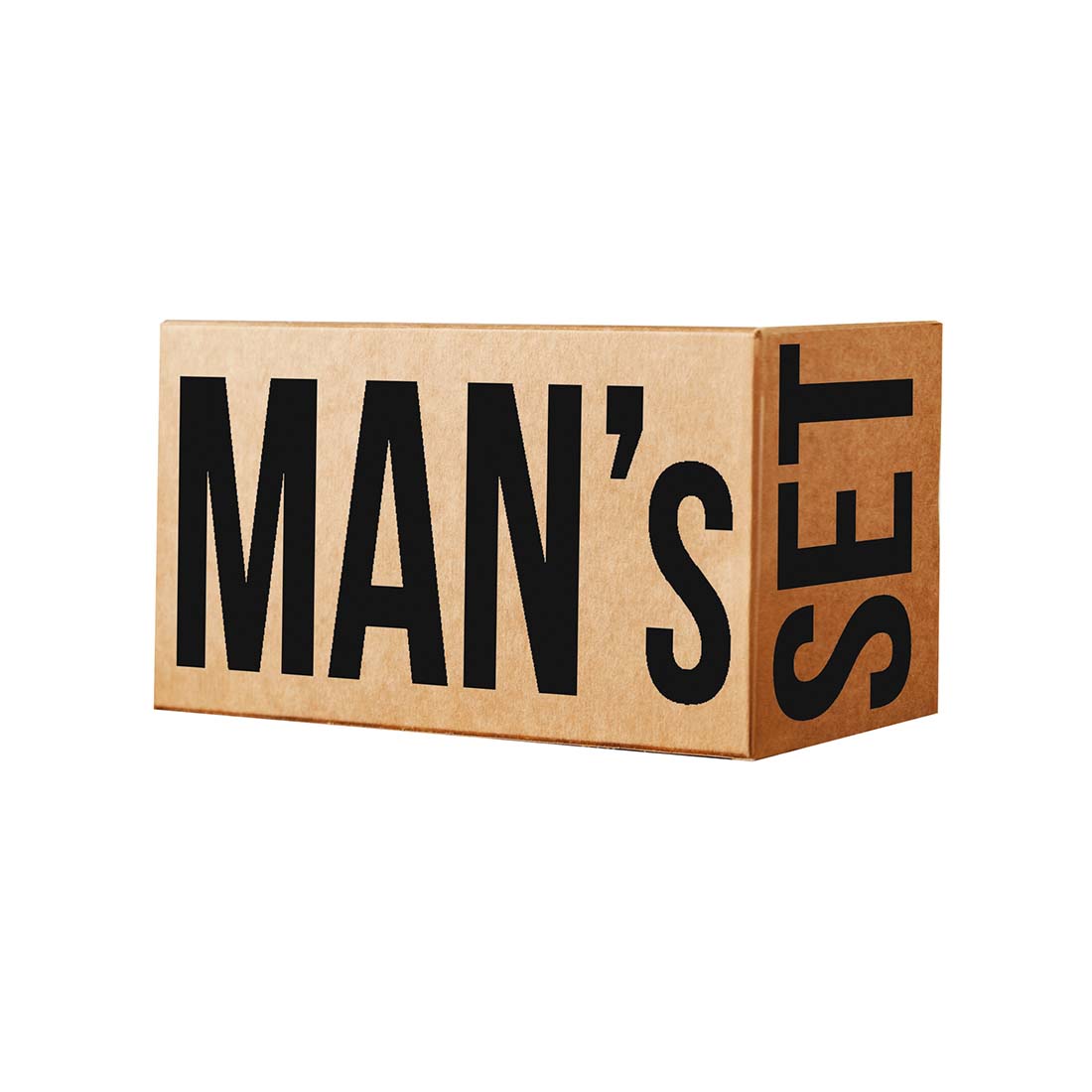 Чоловічі анатомічні боксери Anatomic Long w/skew fly Plus, Black Series, темно-синій MansSet - Фото 4