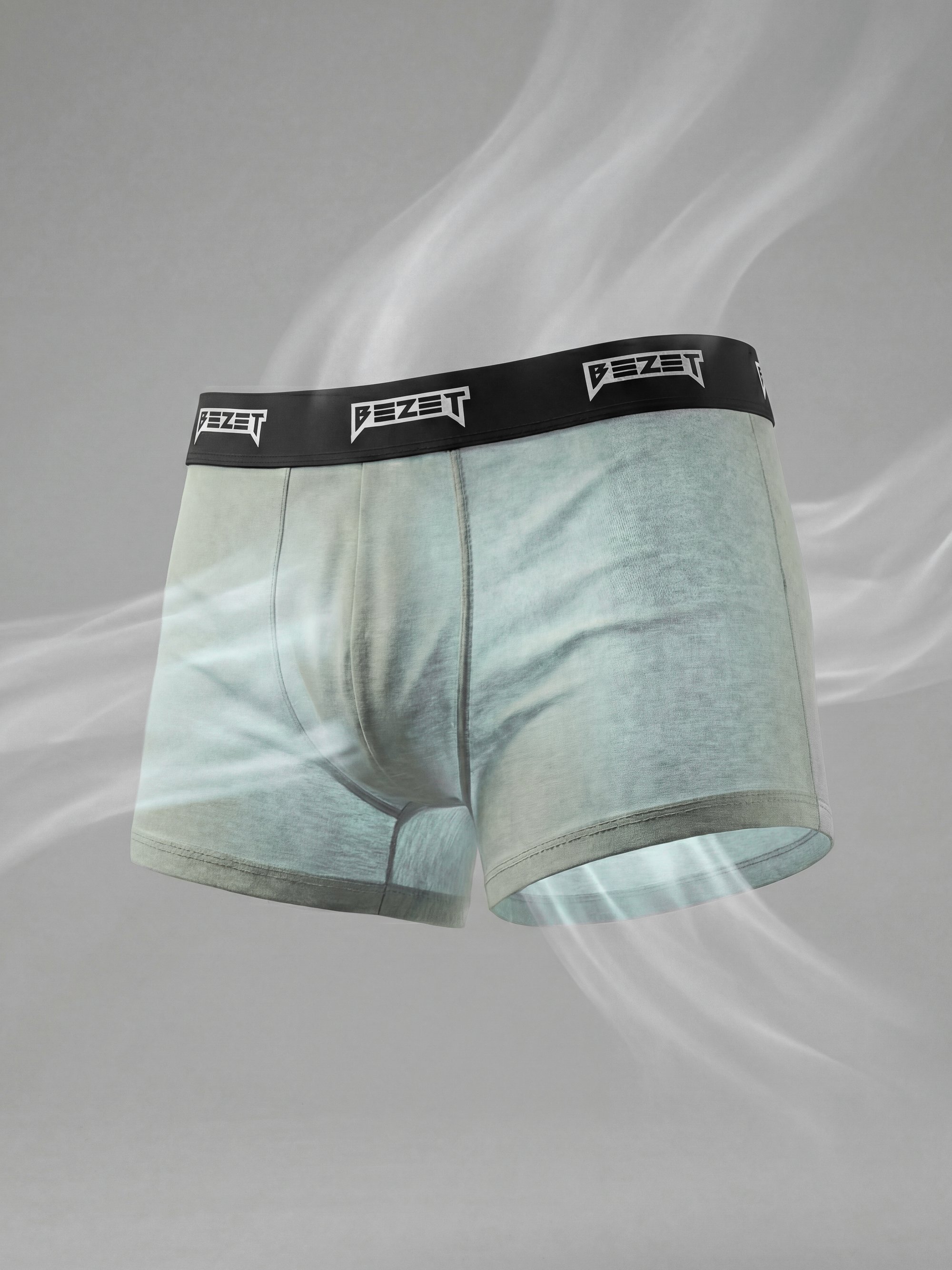 Комплект трусів BEZET Boxer cірий (2 пари) - Фото 5