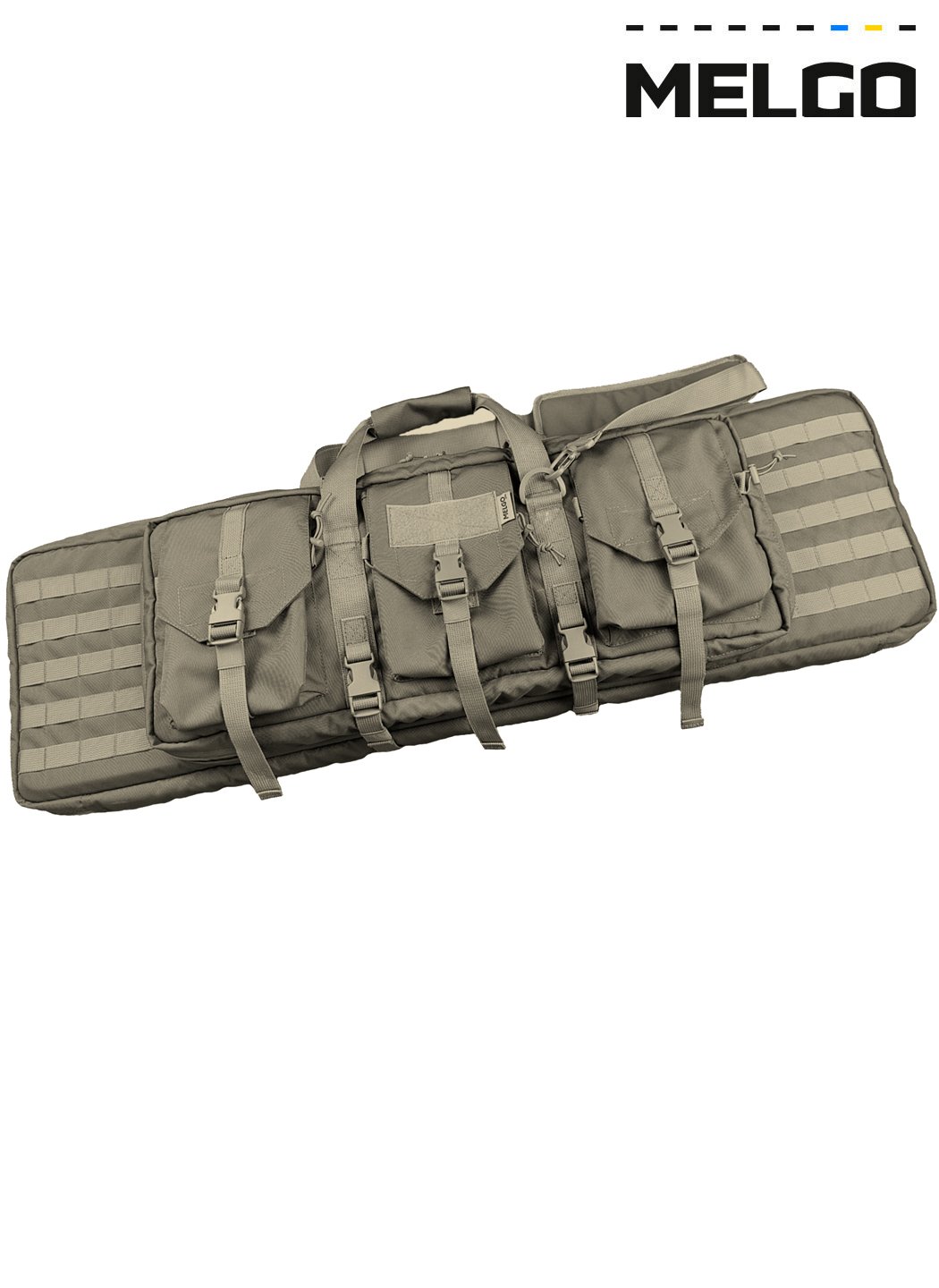 Збройова сумка-чохол 102 * 30 * 10 см Полікордура Олива MELGO