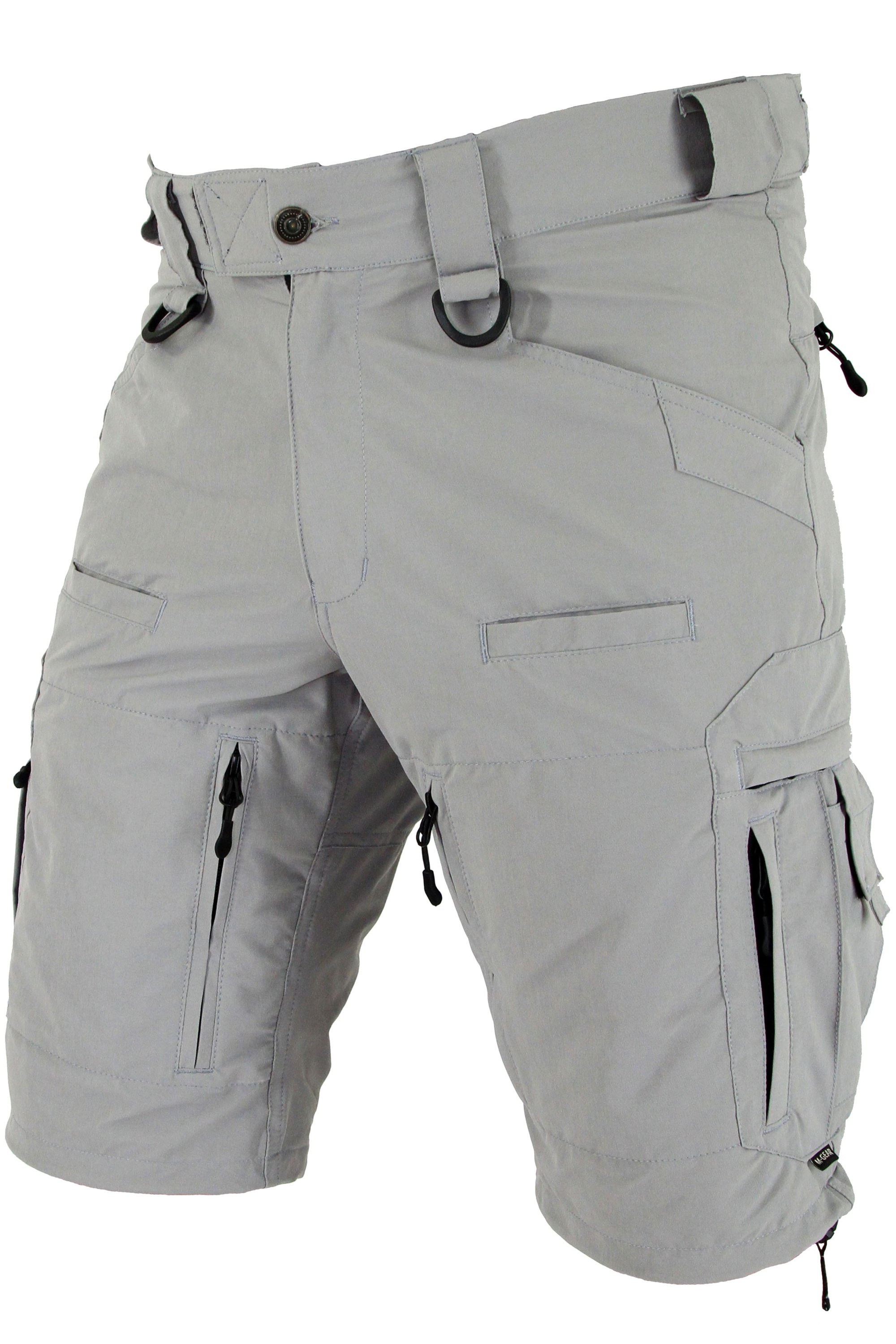 M-GEAR Шорти тактичні M-STRONG 4Wstretch white gray M-GEAR