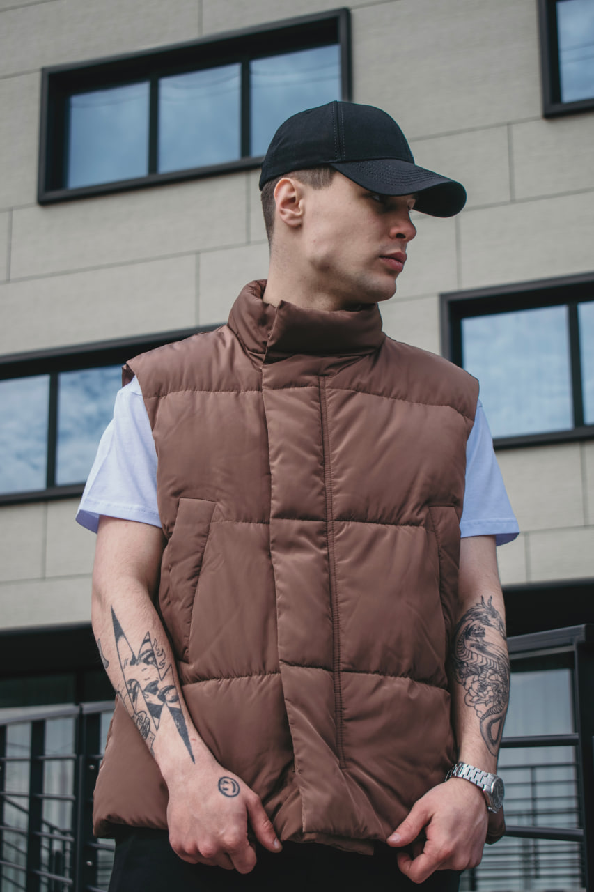 Жилет Reload - Flame, коричневий