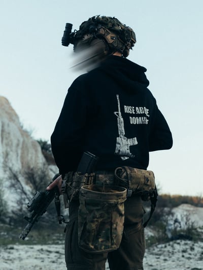 Худі BEZET Commando чорний - Фото 14