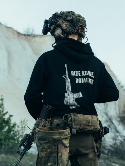Худі BEZET Commando чорний - Фото 13