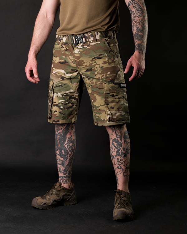 Шорти карго тактичні BEZET Basic мультикам