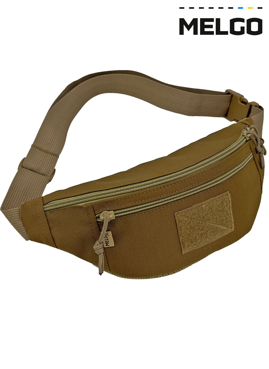 Тактична поясна Сумка-Бананка Койот Полікордура MELGO